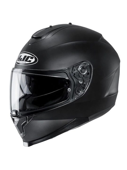 HJC C70N Full Face Helmet with Sun Visor ECE 22.06 Black Matt