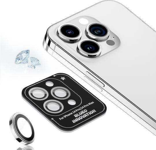 Blueo Kameraschutz Metallrahmen Silver für das iPhone 11 / iPhone 12 mini / iPhone 12