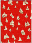 Exas Paper Crăciun Hârtie de împachetat pentru Cadou Roșu 70x100cm.