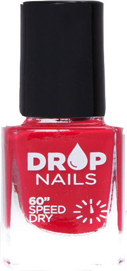 Drop Cosmetics Glossy Βερνίκι Νυχιών 343 (Alabama Crimson)