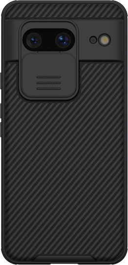 Nillkin Camshield Umschlag Rückseite Silikon / Kunststoff Schwarz (Google Pixel 8)