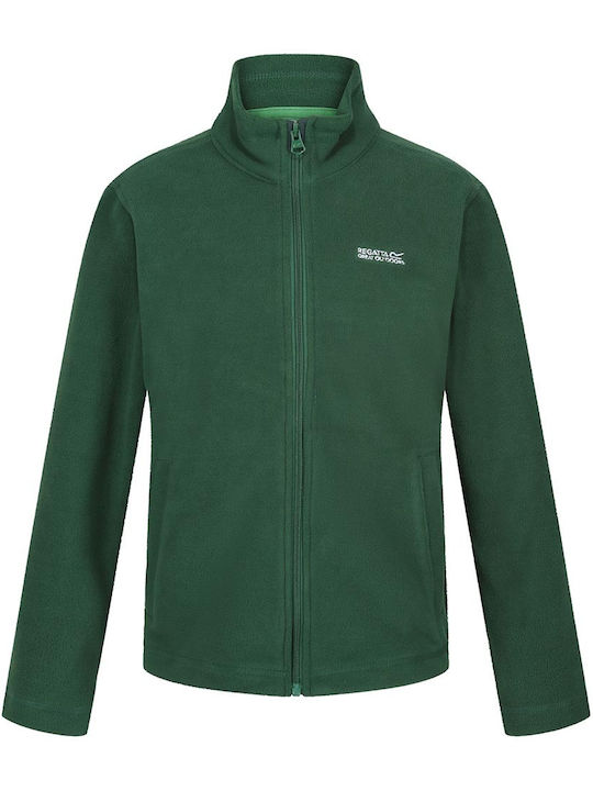 Regatta Kids Cardigan Fleece Green