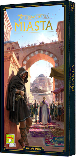 Game Expansion 7 Wonders (Second Edition): Cities (pl) for 3-7 Players 10+ Years Old (PL) Rebel Games