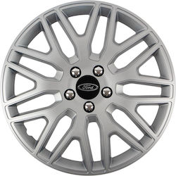 Versaco Auto Radkappen Set Dakar mit Marke Auto...