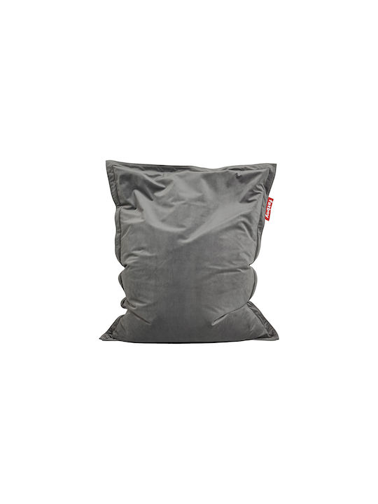 Bean Bag Bolster Poof Taupe 155x120cm