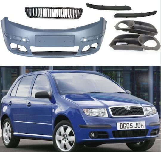 Diederichs Bumper de Autoturism Partea din față Compatibil cu Skoda Fabia 2004-2007