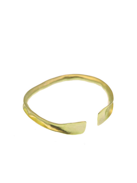 Efstathia Handmade gold plated silver handcuff