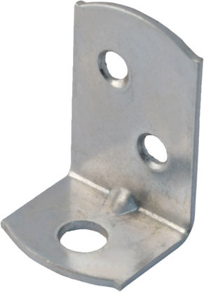 Metallic Corner Shelf Silver 45x25mm 45673