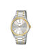 Casio Watch Battery with Gold Metal Bracelet