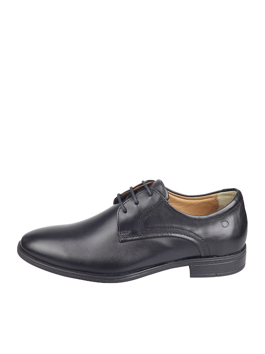 Democrata Leder Herren Freizeitschuhe Schwarz