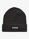 Monochrome Beanie Beanie Unisex Mütze Geflochten in Grau
