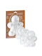 Scrap Cooking Gingerbread Christmas Sweets Pan/Mold Brown L18xW15.9xD6cm.