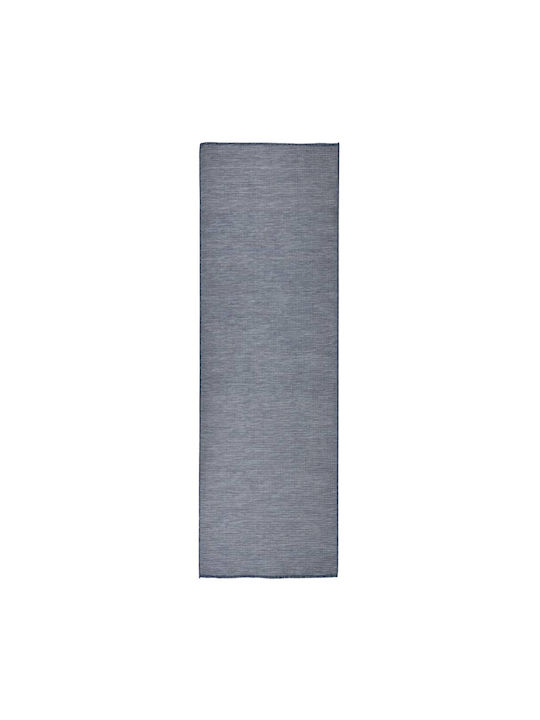 vidaXL Rug Outdoor Rectangular Blue