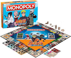 Winning Moves Joc de societate Monopoly Naruto Shippuden (ES) pentru 2-6 jucători 8+ ani