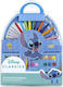 Cerda Stitch Colouring Set in Case 58x41cm 50 Pieces
