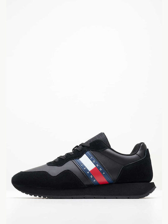 Tommy Hilfiger Ανδρικά Sneakers Μαύρο