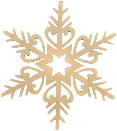 Drew Pearson International Ltd Wooden Christmas Decoration 1pcs