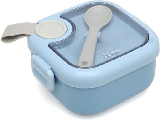 Kiokids Dolci Amici Πλαστικό Παιδικό Δοχείο Φαγητού 0.75lt Μπλε