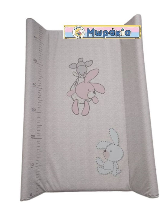 Lorelli Σκληρή Αλλαξιέρα από Ύφασμα Grey 50x70cm