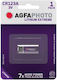 AgfaPhoto Baterie de litiu de litiu CR123A 3V 1buc