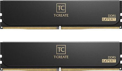 TeamGroup T-create Expert 32GB DDR5 RAM with 2 Modules (2x16GB) and 7200 Speed for Desktop