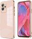 Bodycell Plated Back Cover Σιλικόνης με Λουράκι...