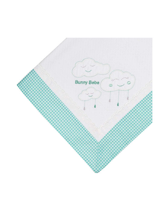 Bunny Bebe Pânză de Înfășat Piqué Bubble - mint...