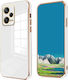 Bodycell Plated Back Cover Σιλικόνης με Λουράκι...