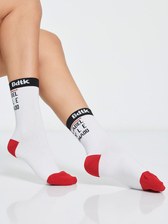 BodyTalk Tennis Socks White 1 Pair