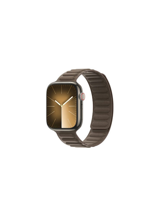 Dux Ducis Bl Series Strap Stainless Steel Brown (Apple Watch 42 / 44 / 45 / 49 mm.)