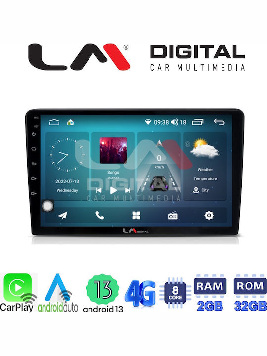 LM Digital Car Audio System for Mazda 2 2002 2007 Bluetooth USB Wi-Fi GPS Apple CarPlay Android Auto