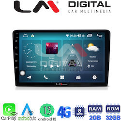 LM Digital Οθόνη για Ταμπλό Αυτοκινήτου Mazda 2 με GPS