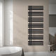 LuxeBath Towel Rail Bathroom 600x1600 Black