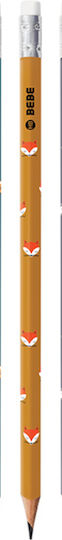 interDRUK BB Friends Μολύβι Κίτρινο Yellow Fox