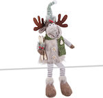 BigBuy Christmas Fabric Figure Reindeer Height 60cm