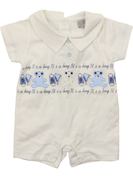 Lullaby Baby Bodysuit Set White