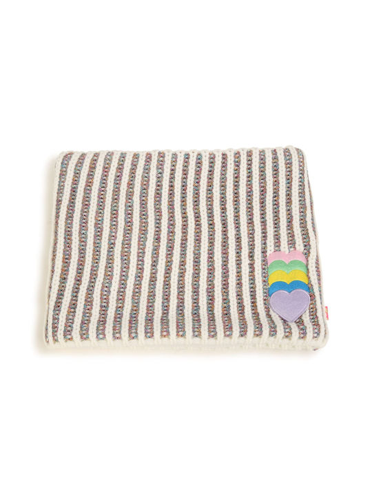 Billieblush Kids Knitted Scarf Beige