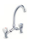 Ideamix Como Mixing Sink Faucet Bronze