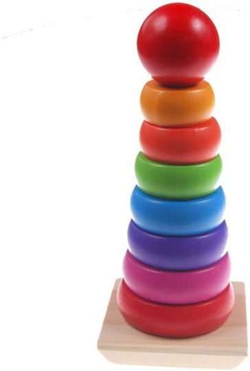 Next Pyramiden-Spielzeug Wooden Pyramid aus Holz für 24++ Monate