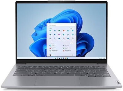 Lenovo ThinkBook 14 G6 IRL 14" IPS (Ядро i7-13700H/16ГБ/512ГБ SSD/W11 Pro) Арктическо сиво (GR Клавиатура)