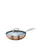 Pintinox Materic Aluminum Wok with Lid with Non-Stick Interior Coating 28cm
