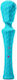 FemmeFunn Vibrator Massage 29cm Türkis
