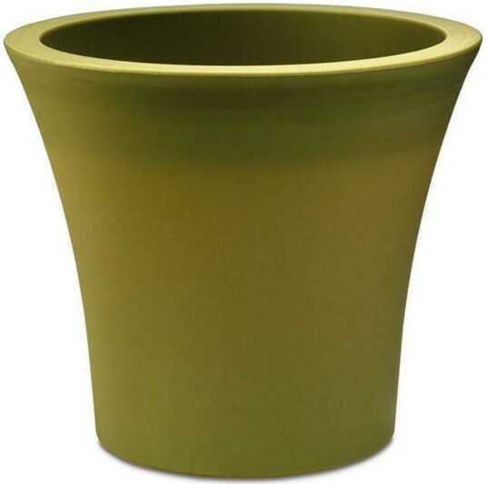 Atmosphera City20 Vază Pentru Plante Din Plastic Verde 20x20x17.5cm