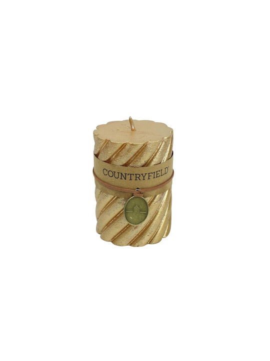 Atmosphera Scented Candle Gold 1pcs