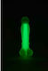 Dream Toys Ρεαλιστικό Dildo με Όρχεις και Βεντούζα Πράσινο 17.5cm