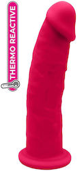 Dream Toys Real Love Glass Dildo With Suction Cup Fuchsia 19cm