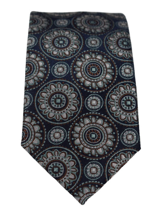 Giovani Rossi Men's Tie Printed in Blue Color