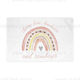 Tsantakides Baptism Placemat Rainbow