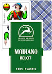 Modiano Plastic Card Deck Green