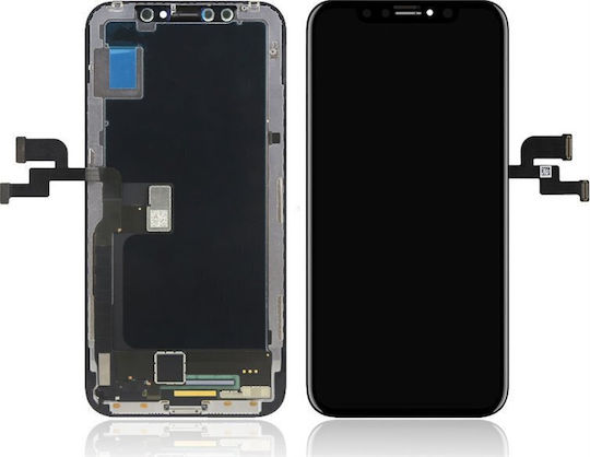 Οθόνη mit Touch-Mechanismus für iPhone XS Max (Schwarz)